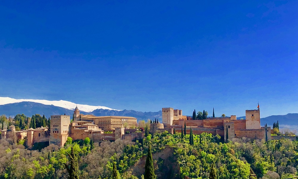 Die Alhambra in Granada